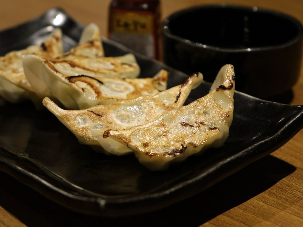 Gebratener Gyoza