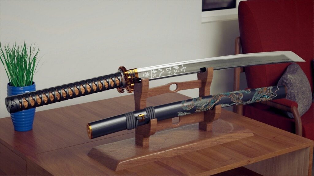 Katana und Wakizashi