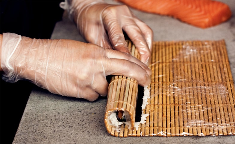 Sushi rollen