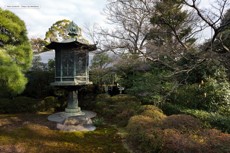 Traditioneller japanischer Garten des Nezu Museums